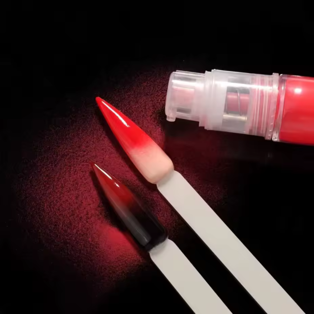 Spray Powder Nail Art